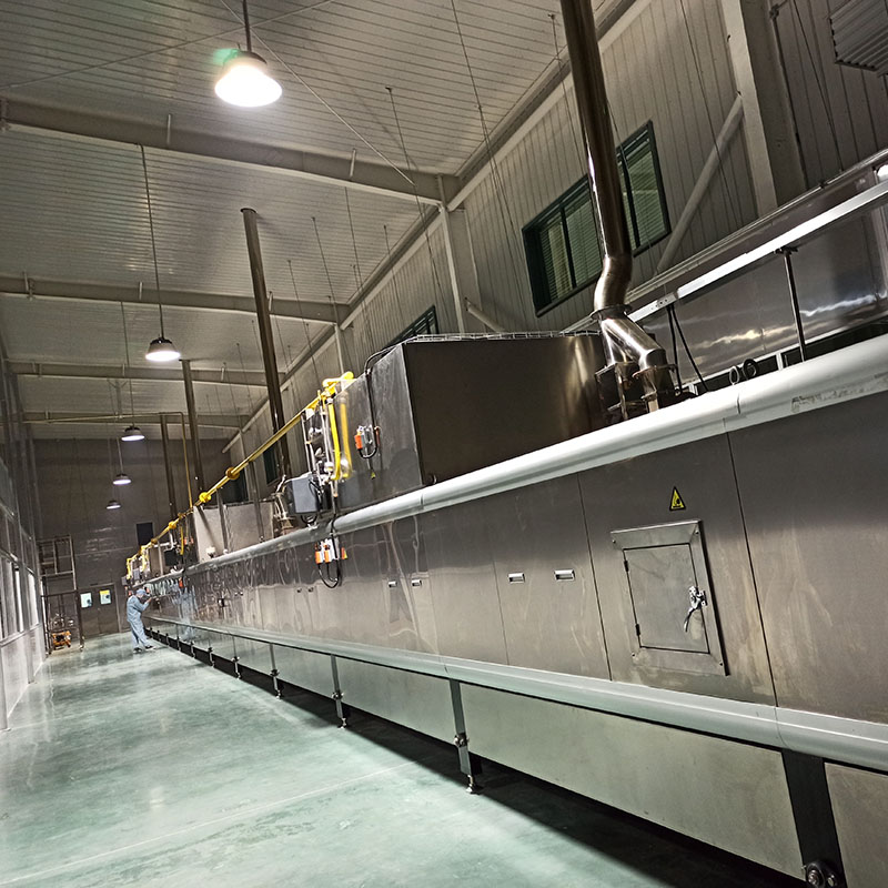 Ligne de production de biscuits mous et durs