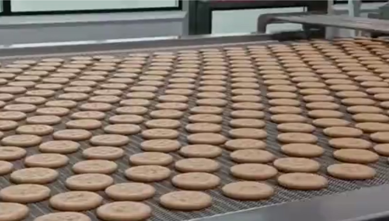 Ligne de biscuit dure et douce