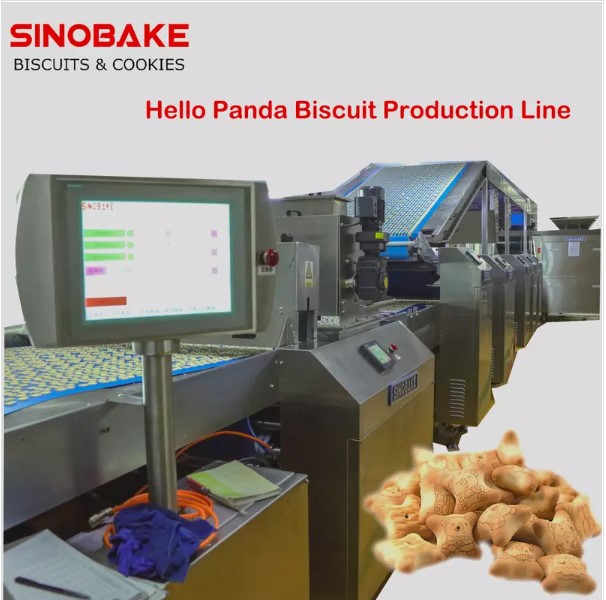 Une ligne de production de biscuits extrêmement populaire