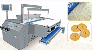 Machine de coupe rotative de machine de fabrication de biscuits entièrement automatique
